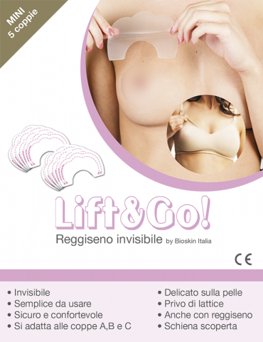 Levez-go! MINI Invisible Bra Stickers Push Up Breast