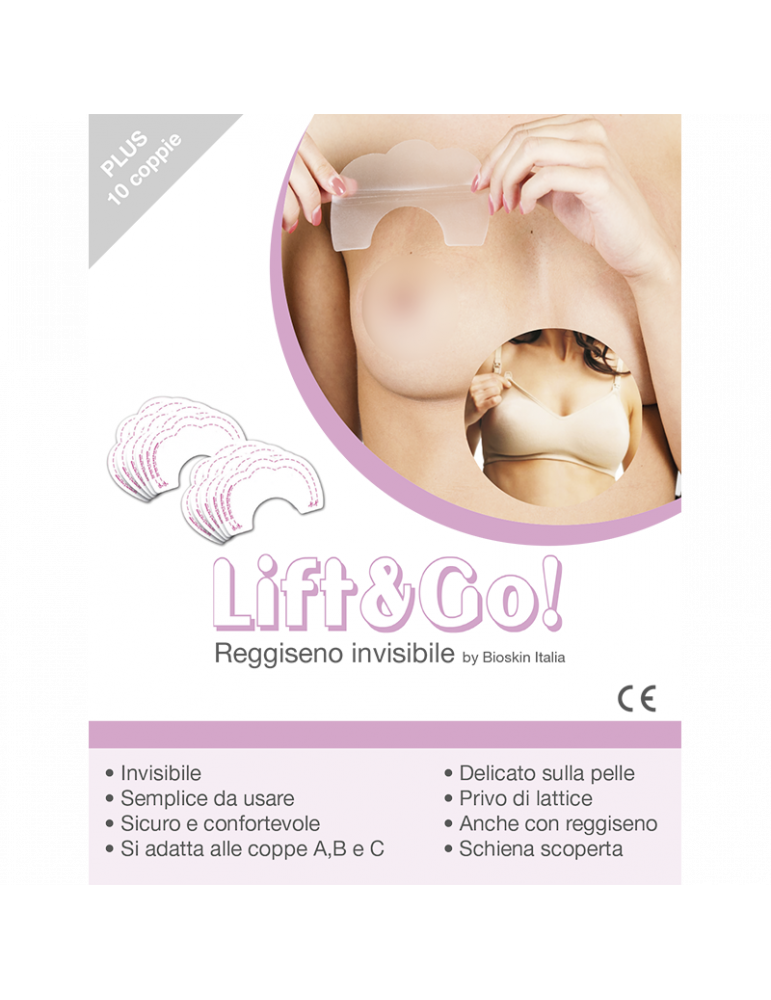 Lift&Go! PLUS Invisible Bra Patches for Breast Breast Push Up Patches
