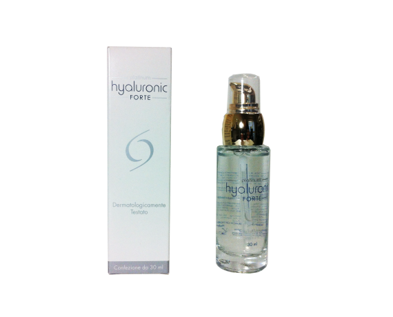 Gel Viso post filler Platinum Hyaluronic Forte rigenerante IaluronicoGel e Creme per il Corpo Officina Cosmetologica FORTE