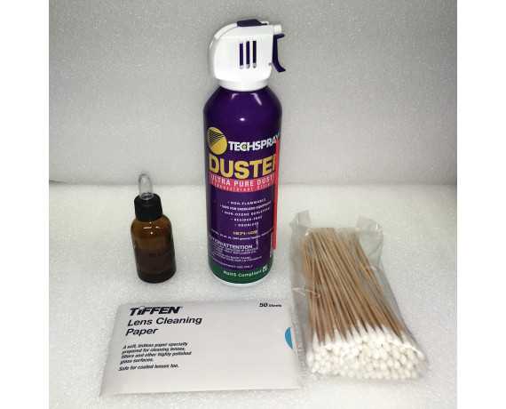 Cleaning kit for laser lenses and optics Cleaning and maintenance