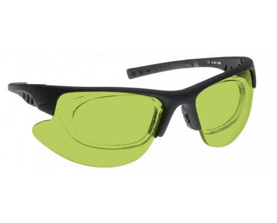 Gecombineerde laserbril Nd: Yag, Diode en AlexandriteGecombineerde bril NoIR LaserShields YG4#34