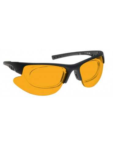 Ochelari de protecție împotriva luminii din lemn și UV Ochelari UVA/UVB NoIR LaserShields 60#34