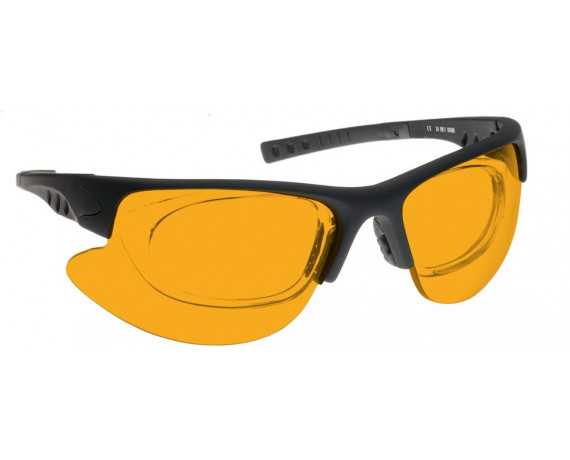 Fa fény és UV ultraibolya védőszemüveg UVA / UVB szemüveg NoIR LaserShields 60#34