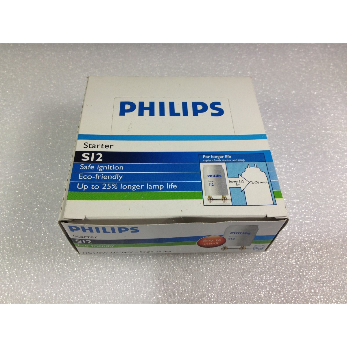 Starter Philips S12 Scatola da 25 pezziAccessori Philips S12 115-140W BOX 25