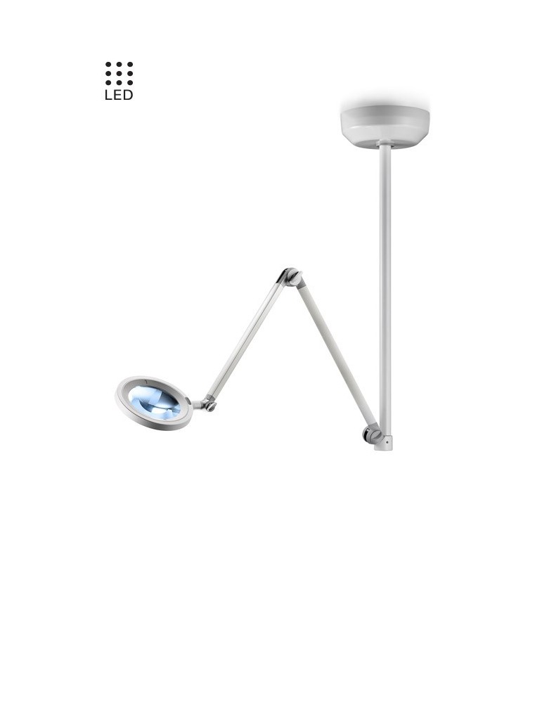 Lámparas de negocios de lentes de techo Waldmann Opticlux con lente Waldmann Lámparas de negocios de lentes de techo Waldmann Opticlux con lente Waldmann