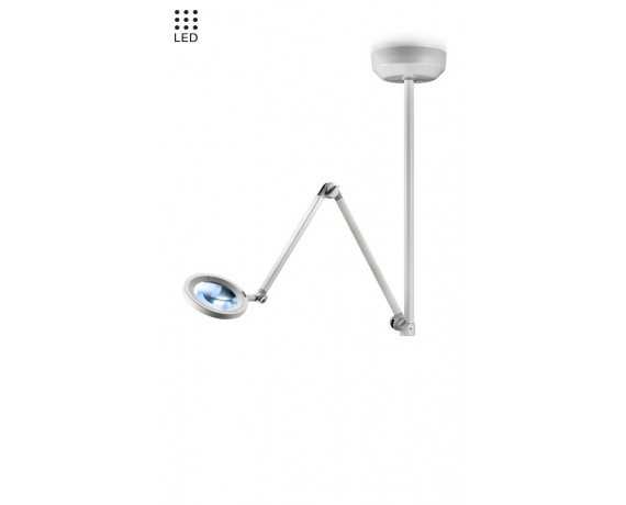 Ceiling examination lamp with Waldmann Opticlux lens Lamps with lens Waldmann