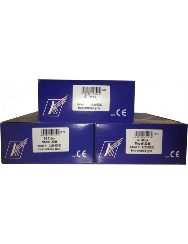 UV-Patienten-Phototherapiebrille BOX 100 Stück UVA / UVB Gläser  2255-BOX100