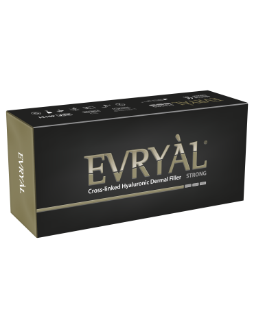Ristisilloitettu hyaluronihappotäyteaine Evryàl StrongRistisilloitettu täyteaine Apharm Srl EVRYAL-STRONG