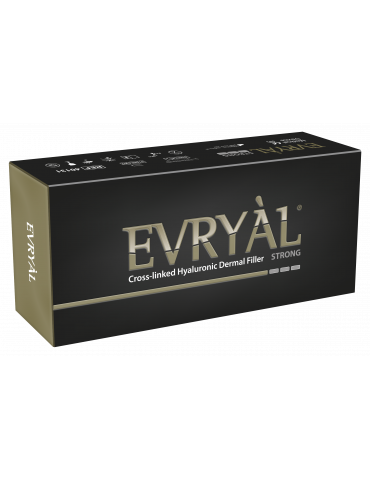 Térhálósított hialuronsavas töltőanyag Evryàl Strong Térhálósított töltőanyagok Apharm S.r.l.
