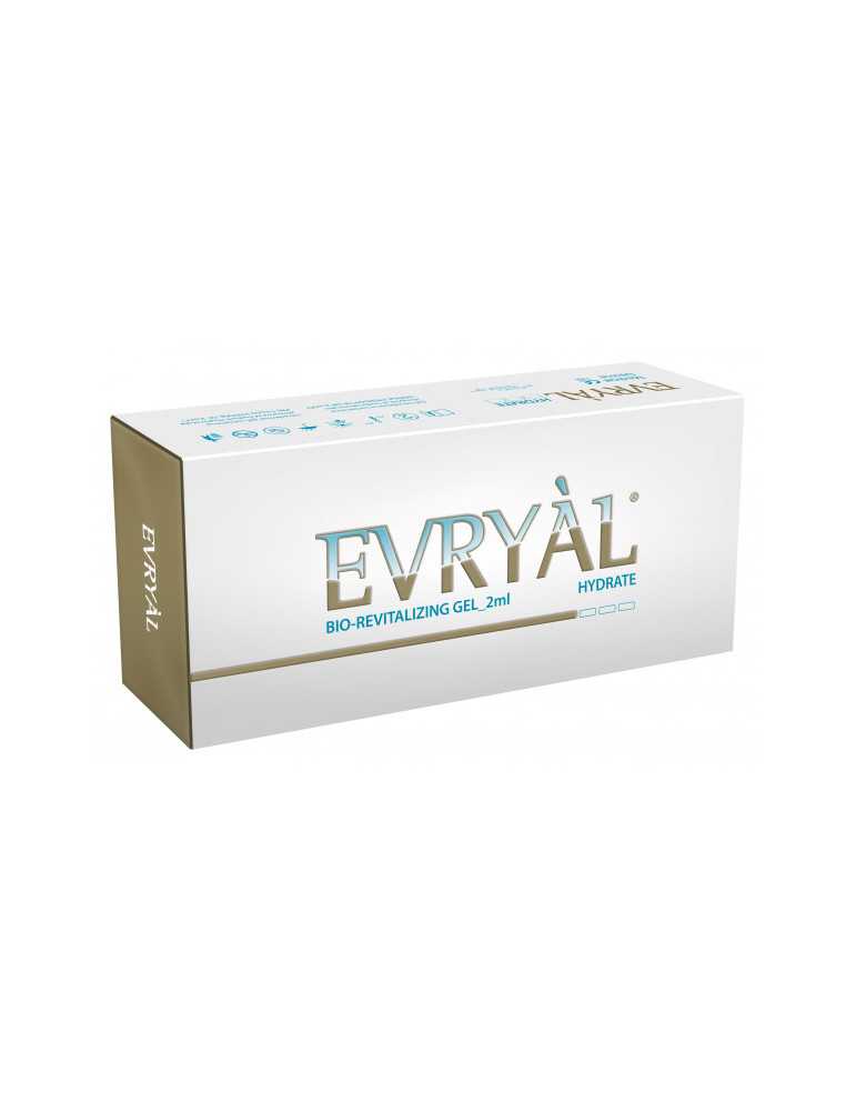 Relleno Biorevitalizante Evryal Hidrato 2x2ml Revitalizante Hialuronico HYDRATE