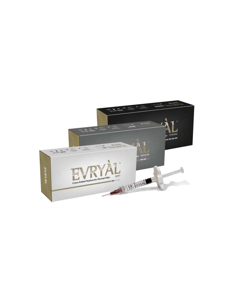 Evryàl Starter Pack 3 pieces Strong - Soft - Medium Hyaluronic Filler Cross-linked Filler Apharm S.r.l. EVRYAL3PACK