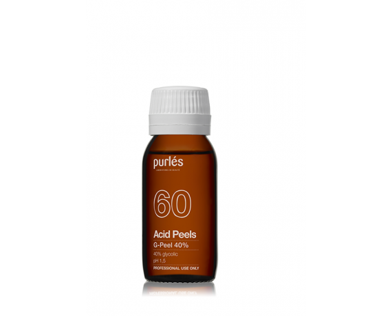 Purles 60 G-Peel Glykolsäure-Peeling 40 % 100 ml Chemisches Peeling Purles PURLES60