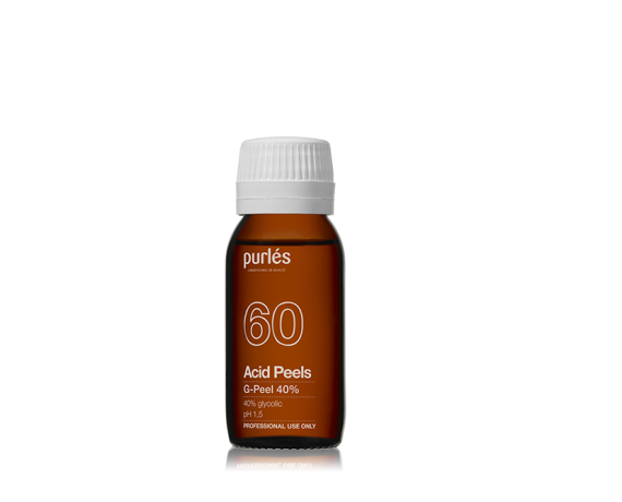 Purles 60 G-Peel glykolihappokuorinta 40 % 100 mlKemialliset kuorinnat Purles PURLES60