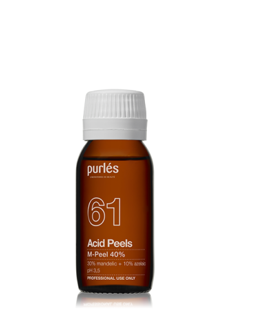 Purles 61 M-Peel kemisk peeling med mandelsyre 40% 100 ml kemisk peeling Purles PURLES61