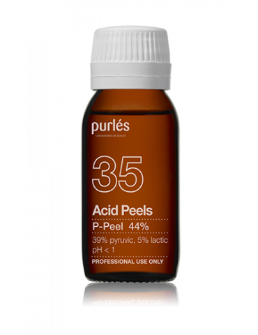Purles 35 P-Peel Peeling chimique avec de l'acide Piruvico 39% Lactique 5% 50ml