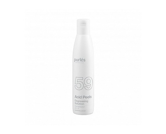 Purles 59 - Affedtningsopløsning til kemiske peelinger 200 ml Kemisk peeling Purles PURLES59