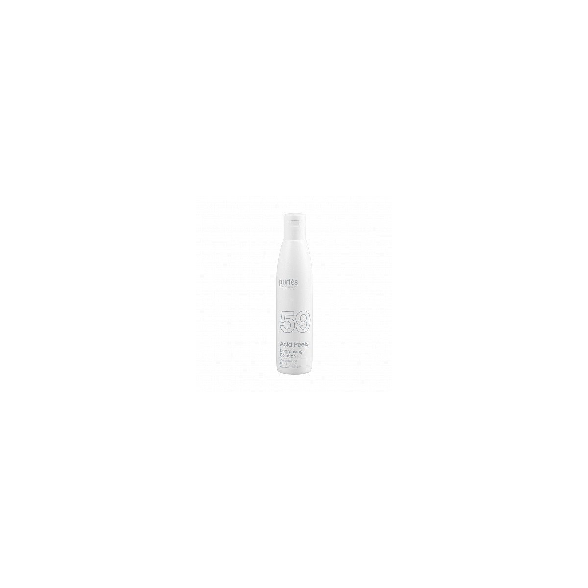 Purles 59 - Affedtningsopløsning til kemiske peelinger 200 ml Kemisk peeling Purles PURLES59