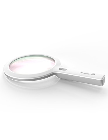 Waldmann Opticlux HAND -vierailulamppu linssilläWaldmann-lamppu linssillä
