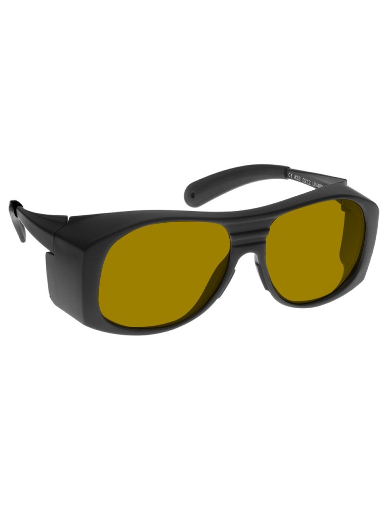 Combined Alexandrite and Nd:Yag Laser Glasses Combined Laser Glasses NoIR LaserShields CYN#33