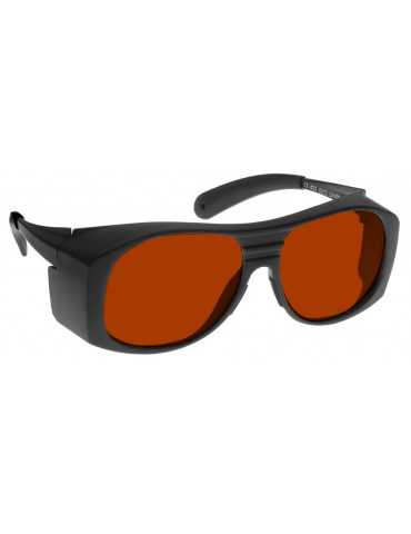 Gecombineerde KTP en Nd:Yag laserbeschermingsbrilNoIR LaserShields TRI#33 gecombineerde bril