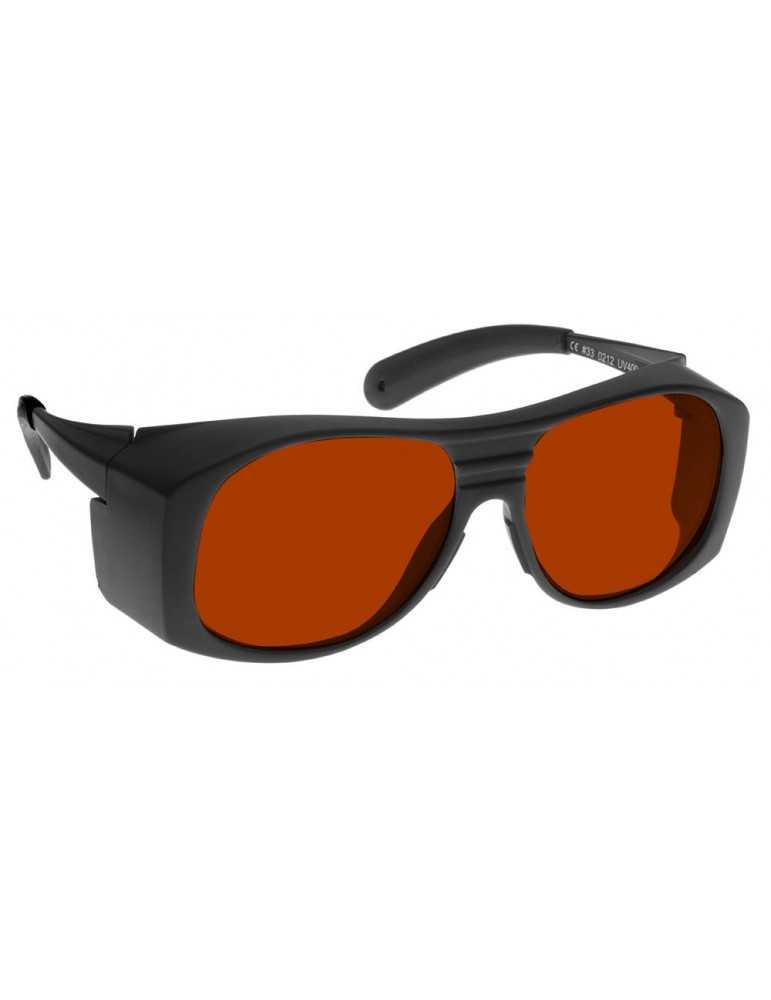 Gafas de protección láser combinadas KTP y Nd:Yag Gafas combinadas NoIR LaserShields TRI#33