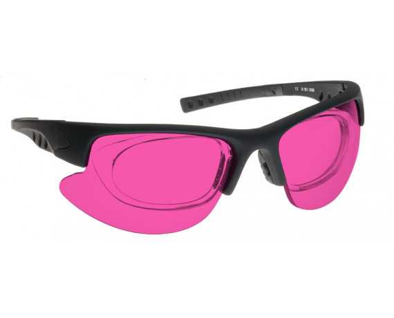 Alexandrite laserbeschermingsbril 755nmAlexandrite NoIR LaserShields-bril