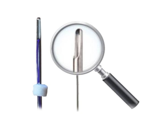 Æstetiske traktionstråde i PDO Face Cog Barbed Blunt kanyle type W traktionstråde med kanyle Hyundae Meditech