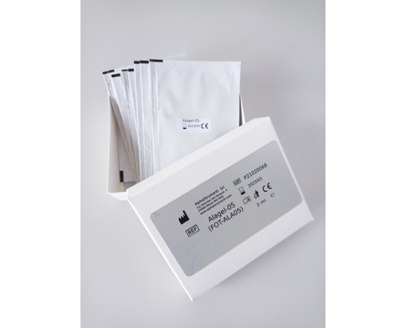 Alagel pussit 2 ml Delta Aminolevulinic 5% Aminolevuliinihappo FOT-ALA05
