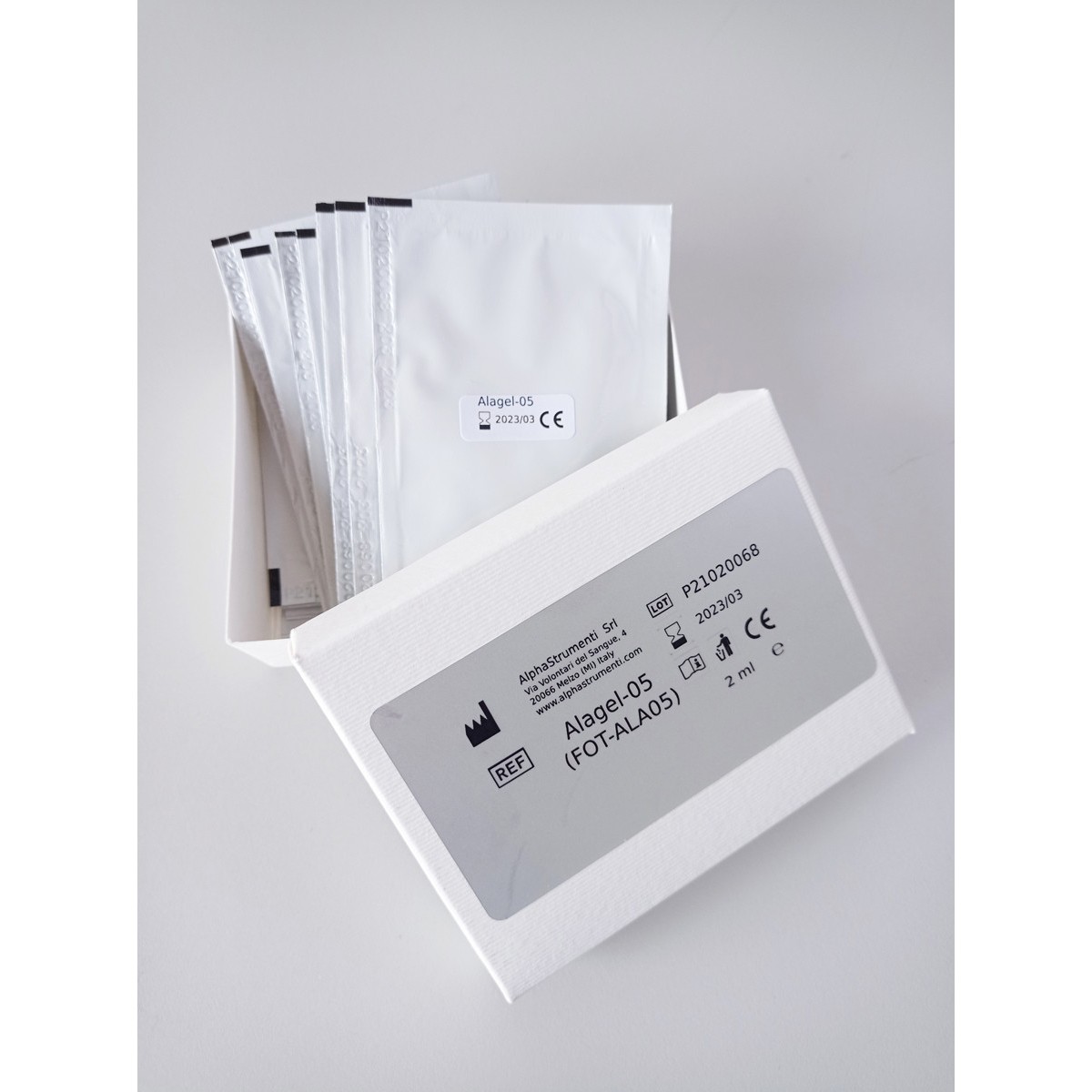 Alagel zakjes 2 ml Delta-aminolevulinezuur 5% aminolevulinezuur FOT-ALA05