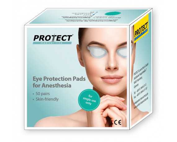 Protección ocular desechable para anestesia de pacientes. Protecciones oculares Protect Laserschutz 600-ANAS-50