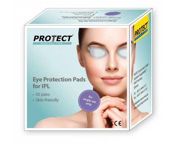 Jednorazowa ochrona oczu na światło pulsacyjne IPL Ochrona oczu Protect Laserschutz 600-IPLP-50