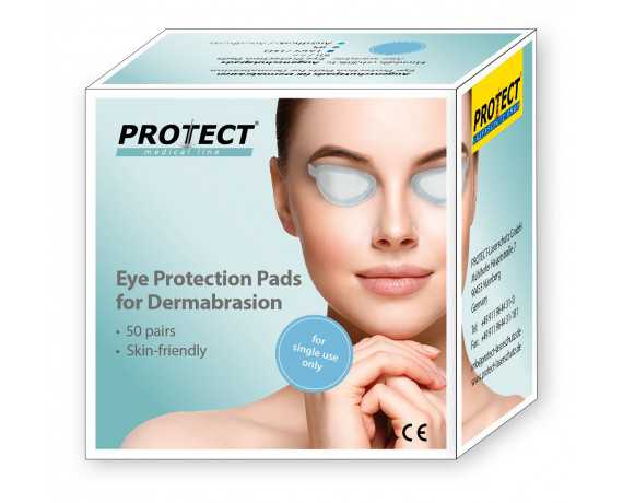 Protetores oculares descartáveis para dermoabrasão Protetores oculares Protect Laserschutz 600-DERM-50
