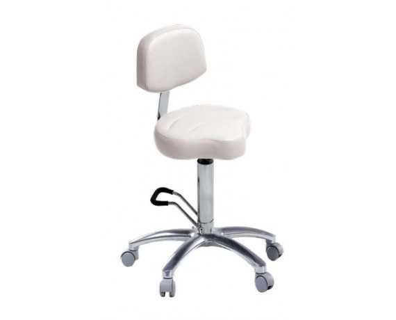 Állítható háttámlával és hidraulikus beállítóval ellátott szék LEMI 040/S Elektromos vizsgálóasztalok és székek Lemi 040/S