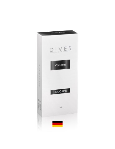 Dives Volume Filler Hyaluronic Volume Lidokaiinilla 2x1ml Premium-täyteaine lidokaiinilla DIVES MED VOLUME-LIDO