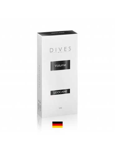 Dives Volume Hyaluronic Volumizing Filler mit Lidocain 2x1ml Premium-Filler mit Lidocain DIVES MED VOLUME-LIDO