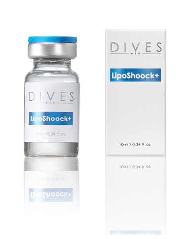 Dives Liposhoock+ cocktail mesoterapia lipolitico per modellare il corpo 10x10mlCocktails Needling e Mesoterapia DIVES MED LI...