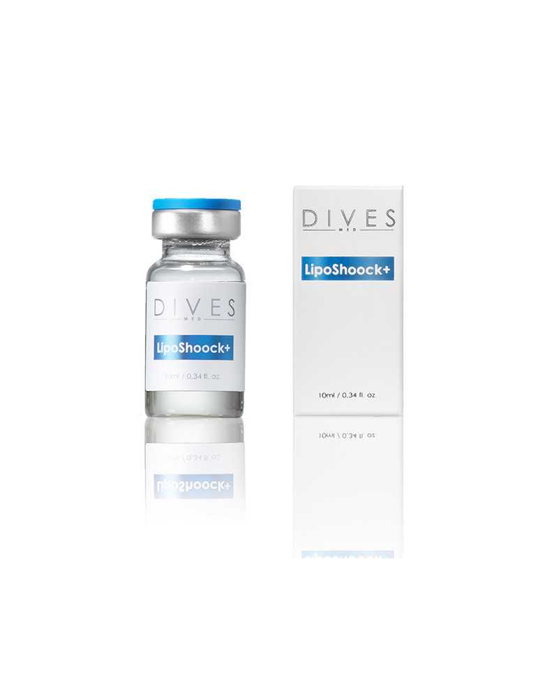 Dives Liposhoock + concentrated lipolytic cocktail for body shaping 10x10ml Cocktails Needling und Mesotherapie DIVES MED LIP...