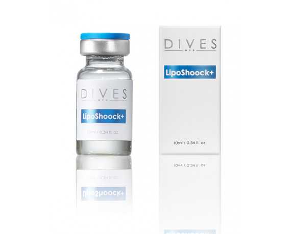 Dives Liposhoock+ lipolytischer Mesotherapie-Cocktail zur Körperformung 10x10ml Cocktails Needling und Mesotherapie DIVES MED...