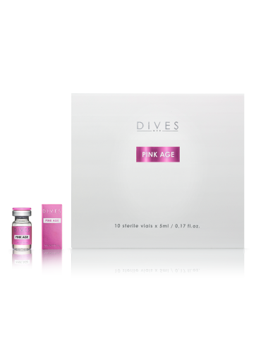 DIVES PINK AGE brightening and regenerating mesotherapy cocktail 10x5mL Mesotherapy and Needling vials DIVES MED PINKAGE