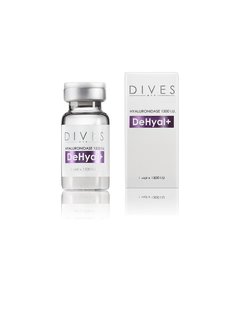 Dives DEHYAL + hyaluronidase powder for hyaluronic acid implant complications 10x1500UI Cocktails Needling und Mesotherapie D...