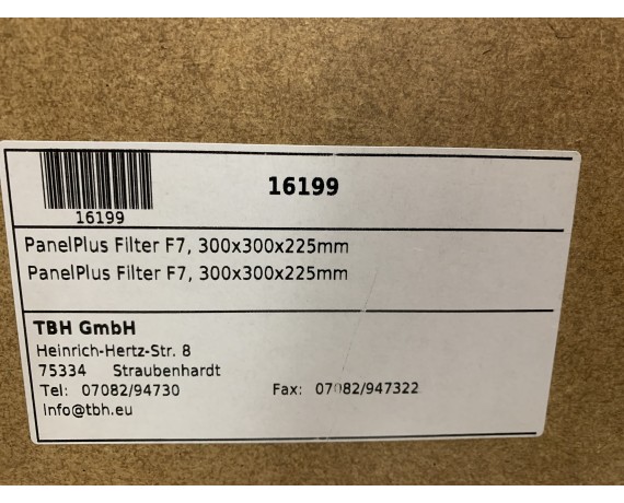 Smoke evacuator filter for TBH LN230 Smoke evacuator accessories TBH GmbH 16199