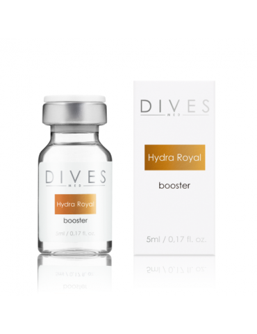 Hydra Royal BOOSTER mezokoktél aminosavakkal és vitaminokkal 5ml Bőrerősítő Hydra királyi család DIVES MED HYDRA-BOOST