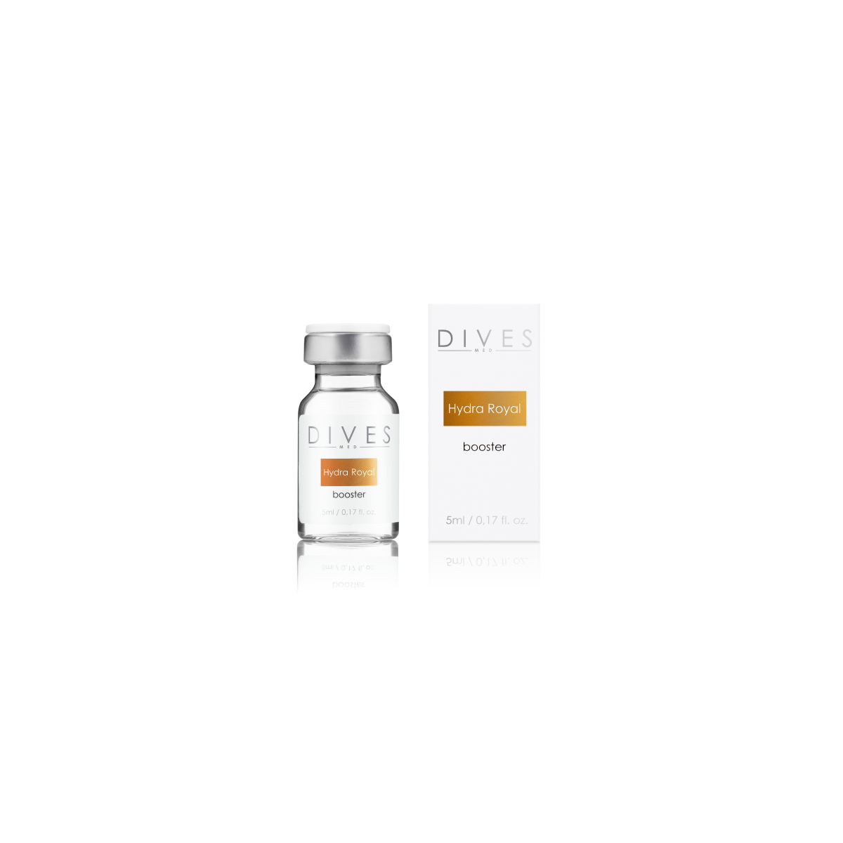 Hydra Royal BOOSTER Meso-Cocktail mit Aminosäuren und Vitaminen 5 ml Skin Booster Hydra Royal Family DIVES MED HYDRA-BOOST