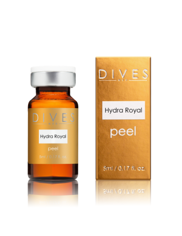 Hydra Royal Lysende peeling året rundt 3x5ml Skin Booster Hydra Royal Family DIVES MED HYDRA-PEEL