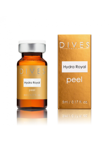 Hydra Royal Peeling Illuminateur toute l'année 3x5ml Skin Booster Hydra Royal Family DIVES MED HYDRA-PEEL