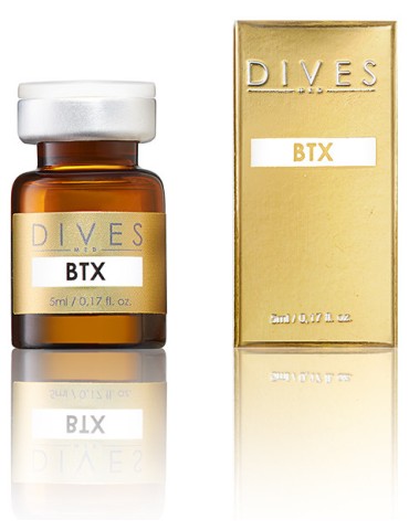 Dives BTX meso cocktail ansigtsløftning og antirynke 10x5ml Cocktails Needling og Mesoterapi DIVES MED BTX