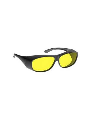BLAU Laserschutzbrille DYE Gläser NoIR LaserShields YLW#51