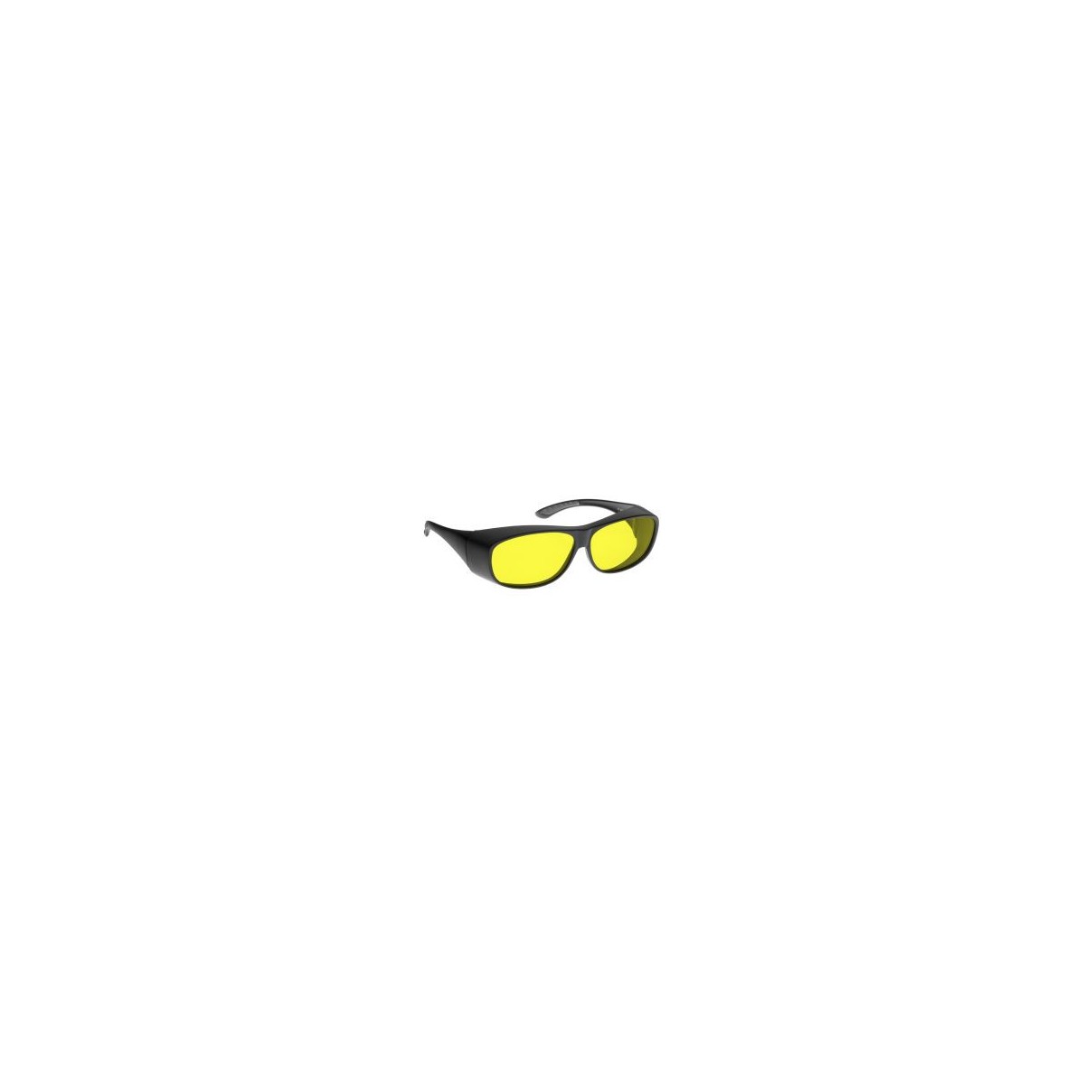 Lunettes de protection laser BLEUE Lunettes laser à colorant NoIR LaserShields YLW#51