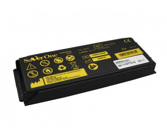 Saver One-serie vervangende batterij voor defibrillatoraccessoires van het oude type ami.Italia SAV-C0010