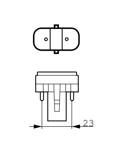 UVB-valohoitolamppu PL-S 9W/01/2P Philips UVB-lamppu PL-S 9W/01/2P 1CT